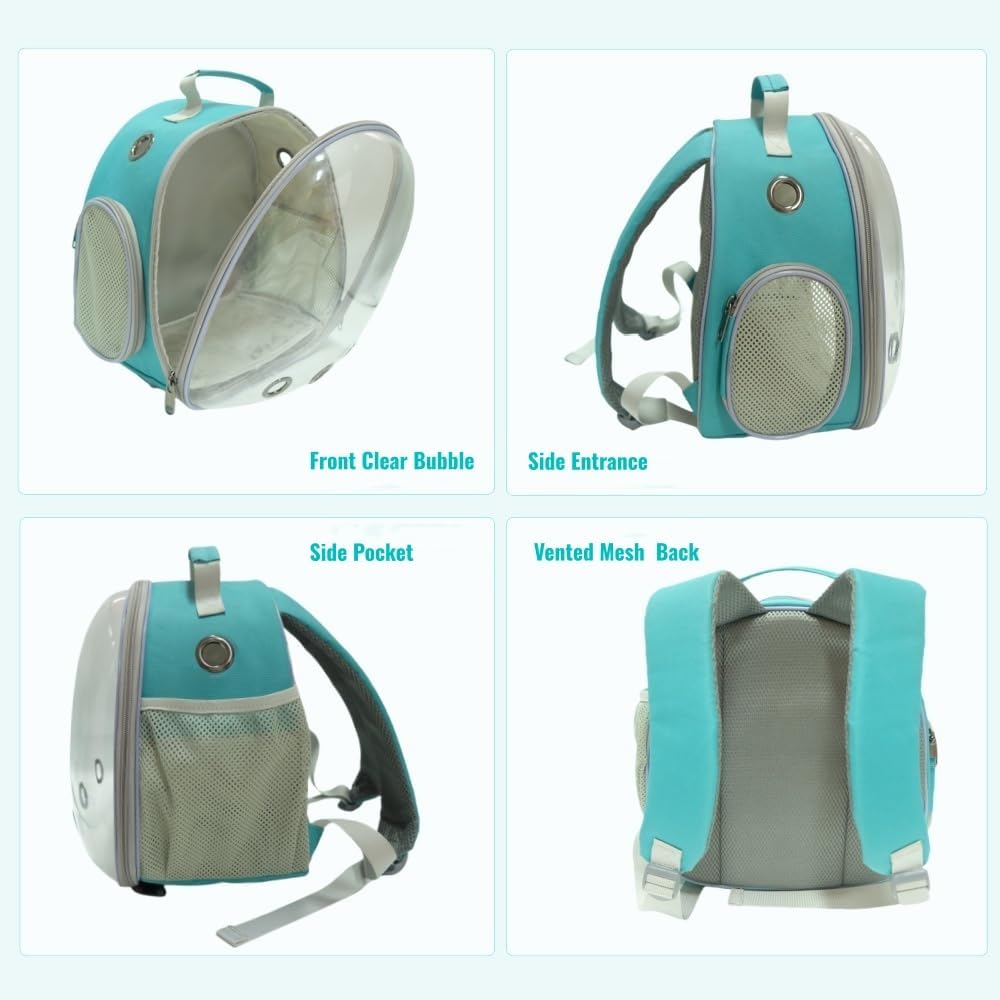 Small Animal Carrier Guinea Pig Backpack,Transparent