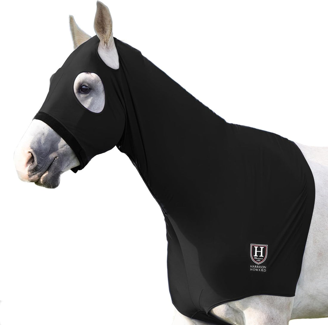Harrison Howard Horse Stretch Hood Without Eyes and Ears