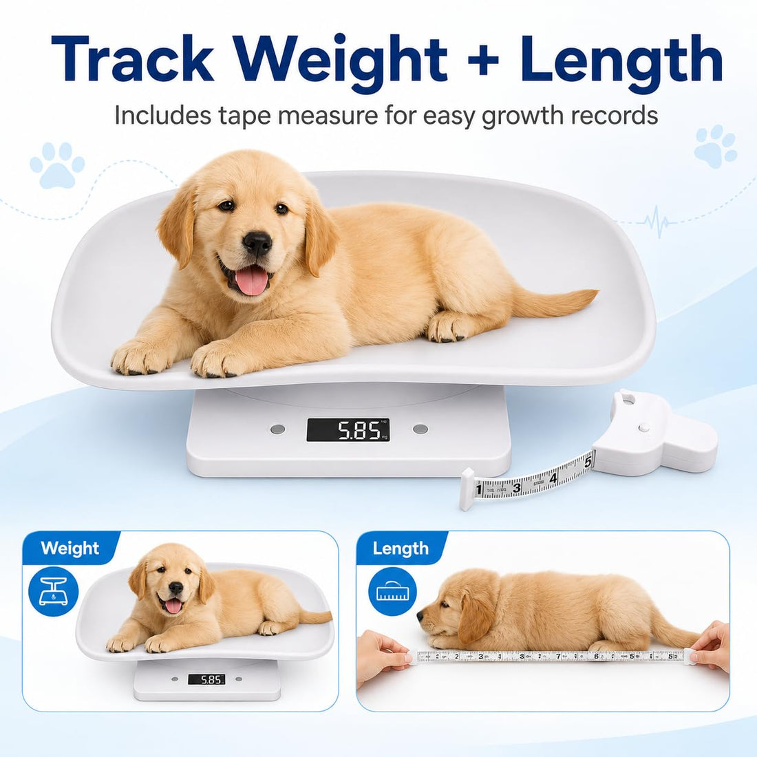 Puppy Scale for Newborn Puppies & Kittens