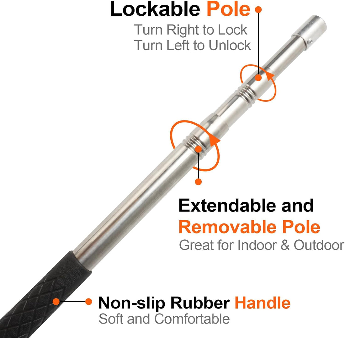 Yorikyas Snake Catcher Net Telescopic Pole