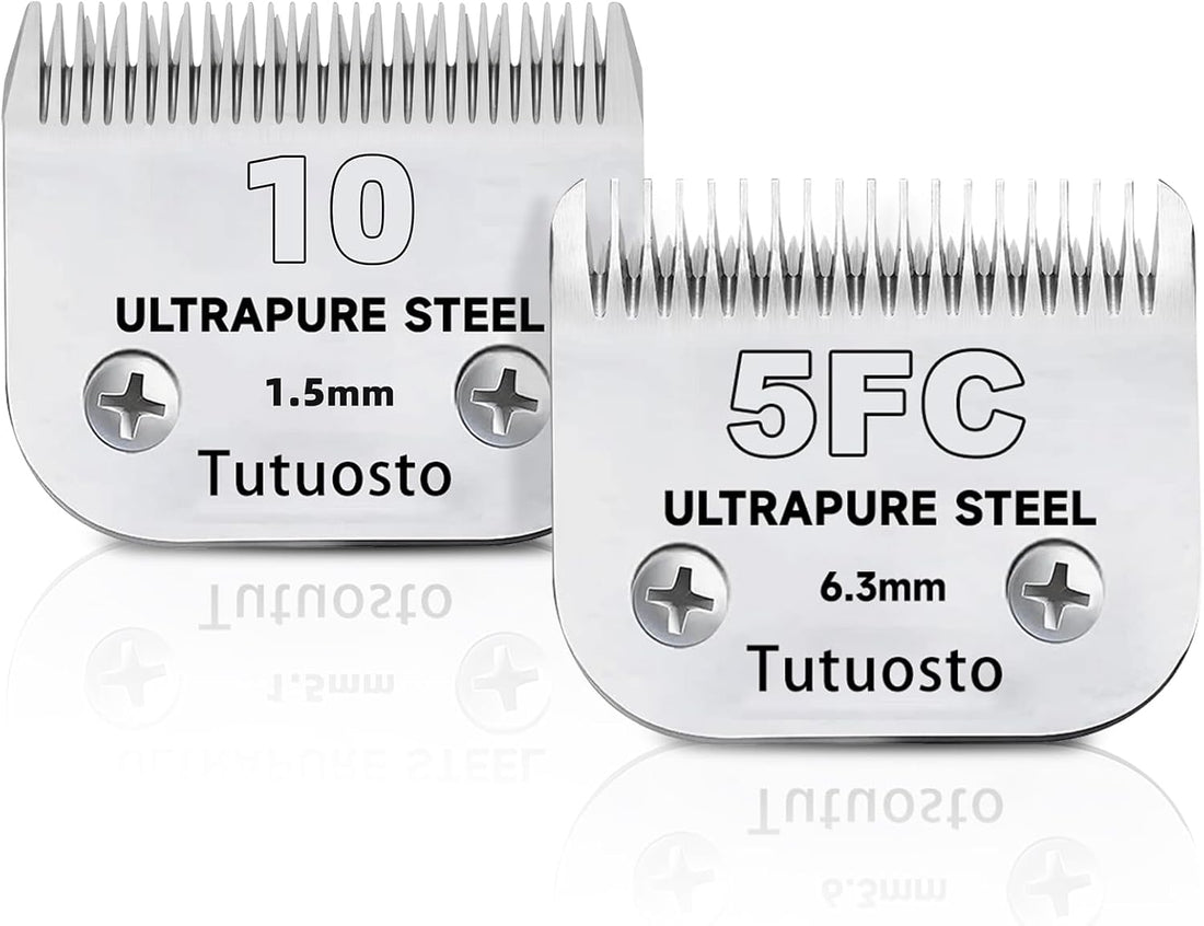 3 Pack 10 Clipper Blade Compatible with Andis