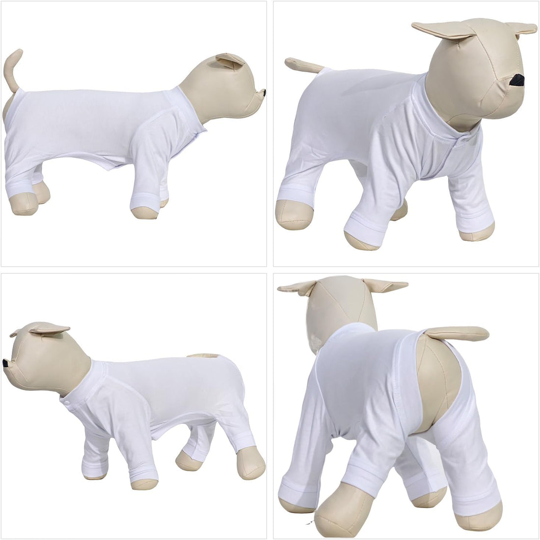Lovelonglong Four Feet Dog Lightweight Pajamas