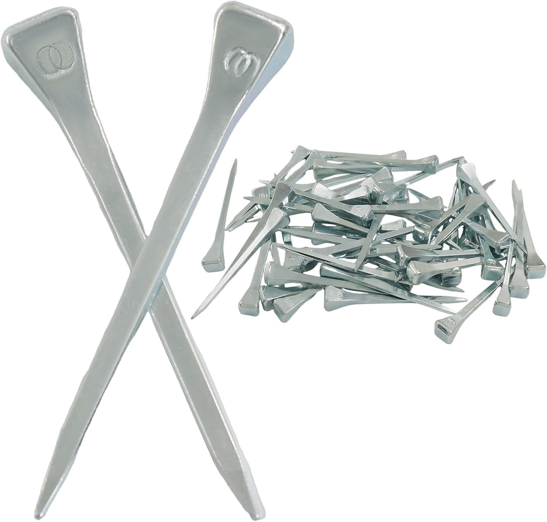 E6 Horseshoe Nails, 2.1 Inch (54mm), 50 Pcs