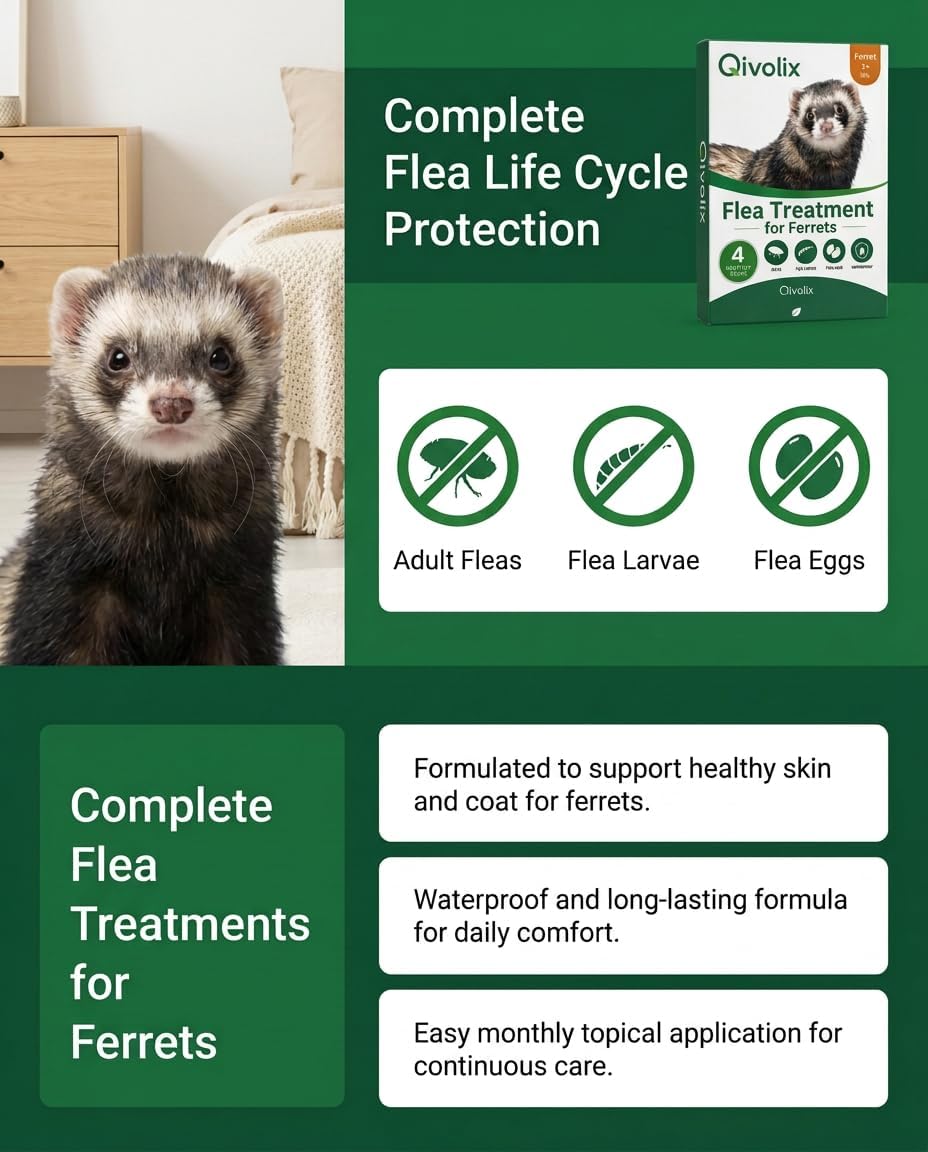 Natural Ferret Flea & Tick Topical Care