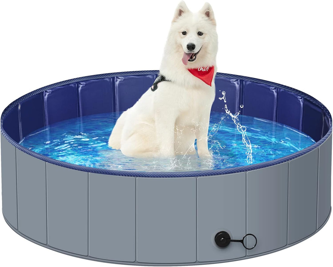 Dog Pool for Large Dogs, Kiddie Pool Hard Plastic