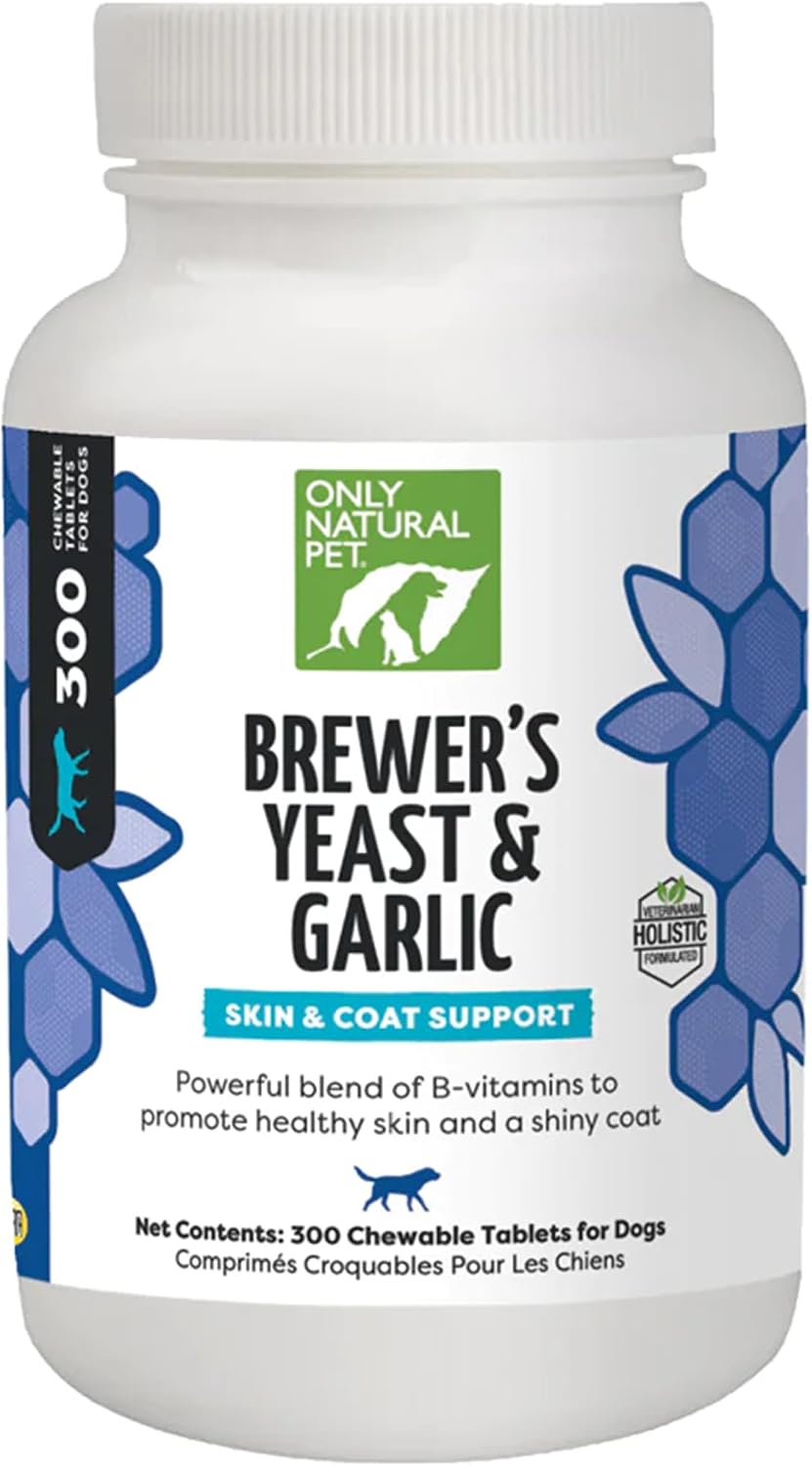 Only Natural Pet Brewer's Yeast & Garlic Chewables Flea & Tick