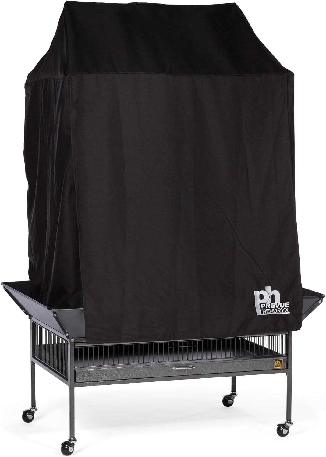 Prevue Pet Products Large Playtop Bird Cage Cover - Black, Size Large