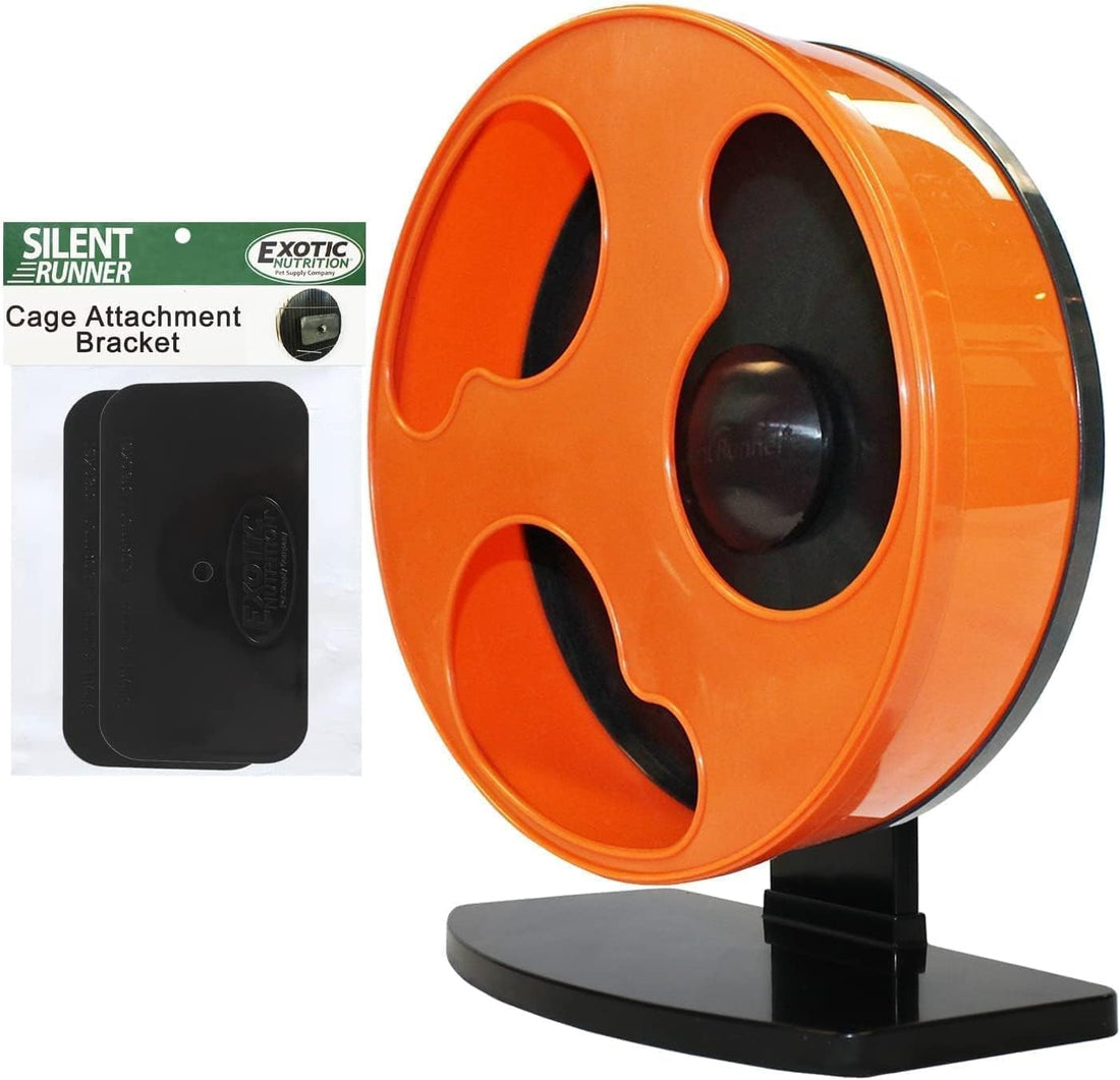 Silent Runner 12" Regular | Wheel + Cage Attachment | Sugar Gliders