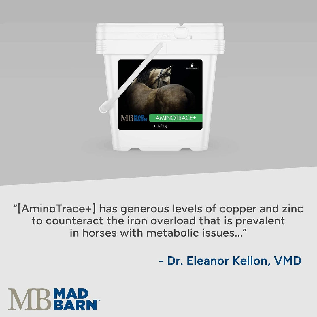 Mad Barn - AnimoTrace+ 5kg | Supports Hoof Growth
