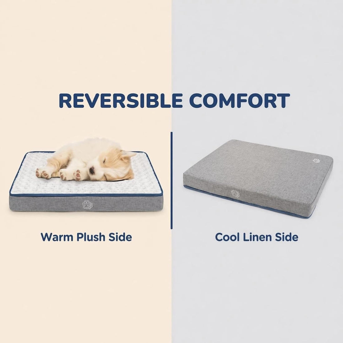 EMPSIGN Reversible Dog Bed Mat