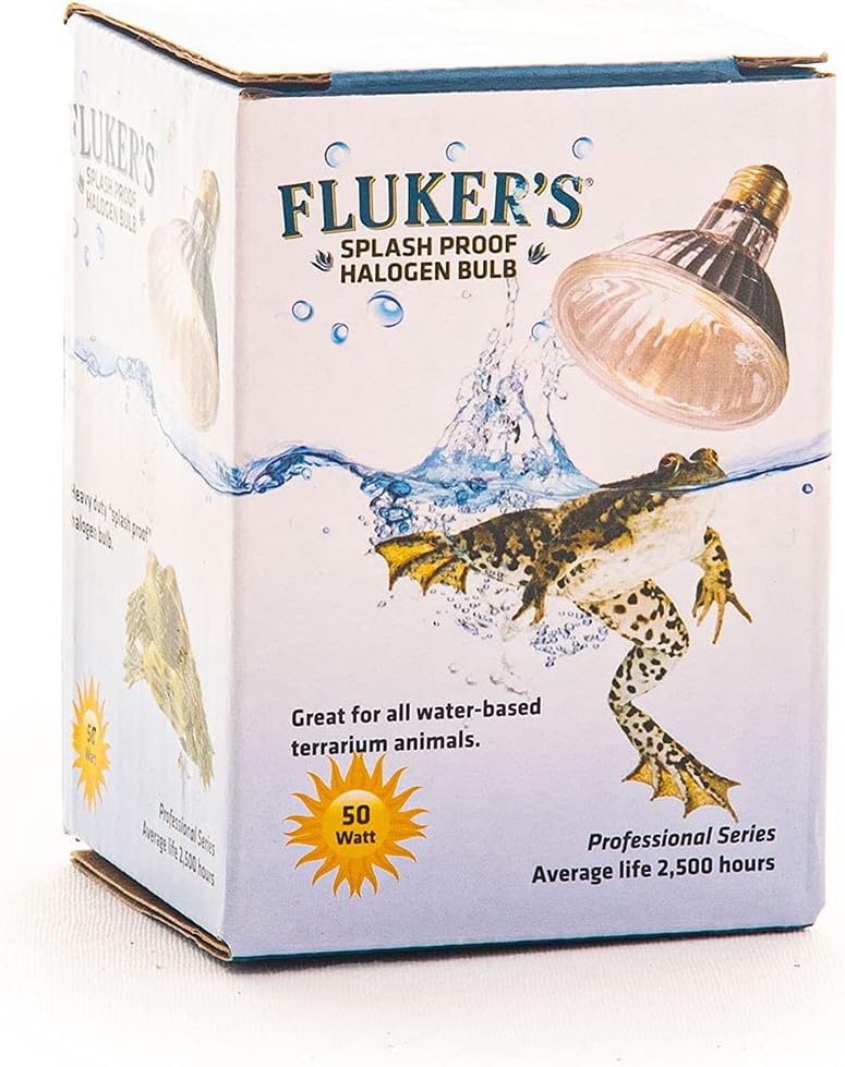 Fluker's Heavy, Duty Splash Proof Halogen Bulb for All Water Based