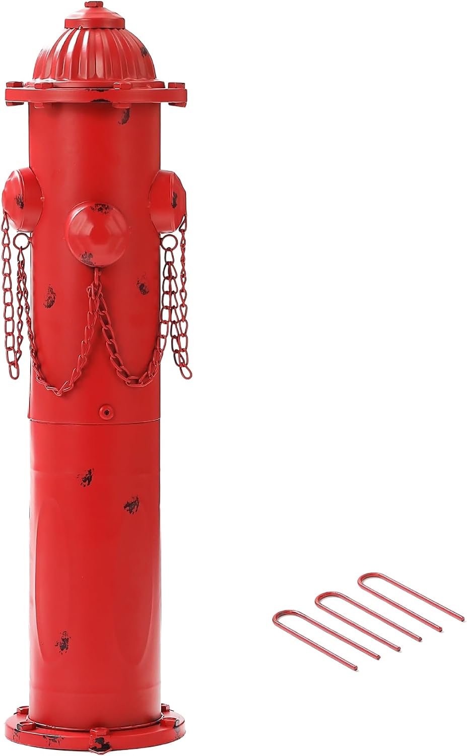 Metal Fire Hydrant for Dogs to Pee On 7.7" for Indoor Training