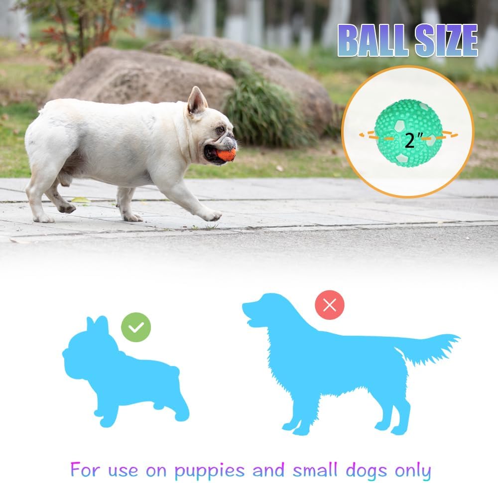 WIGGLYTAIL Dog Balls 12 Pcak