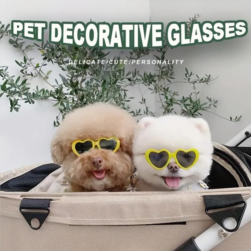 Pink Pet Heart Sunglasses