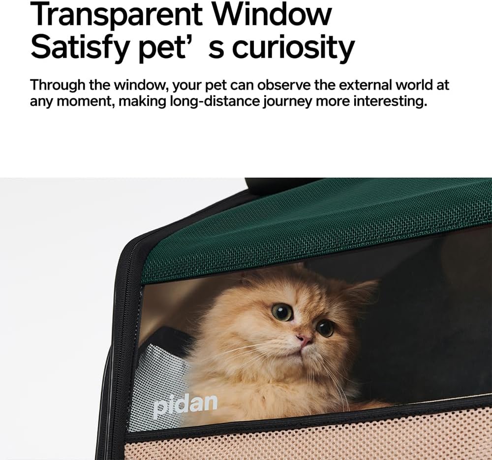 pidan Expandable Cat Backpack Cat Carrier Large Pet Carriers Bag