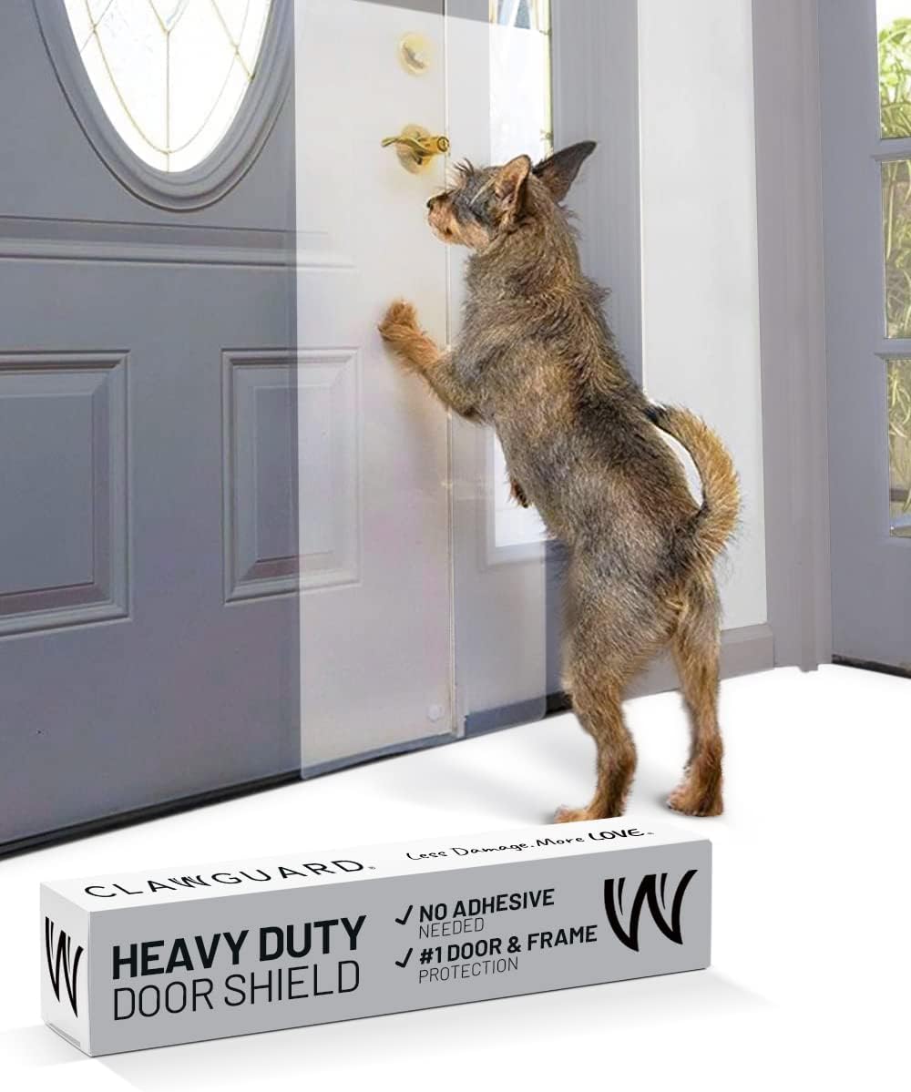 CLAWGUARD Heavy Duty Door Scratch Shield