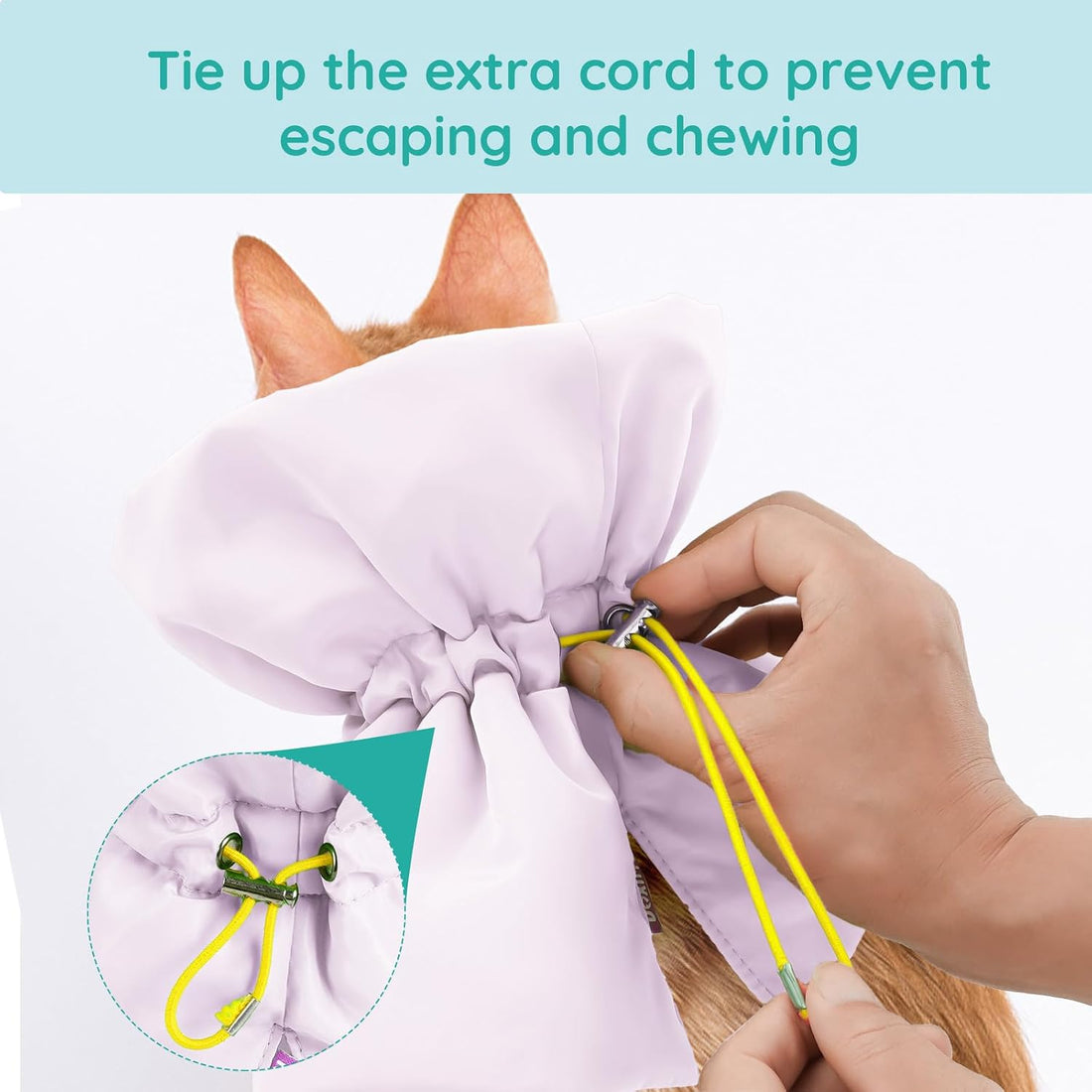 Cat Recovery Collar, Soft Adjustable Cat Cone Alternative