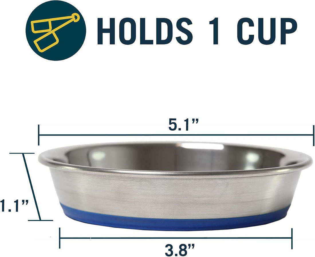 Our Pets DuraPet Stainless Steel Non-Slip Easy to Clean