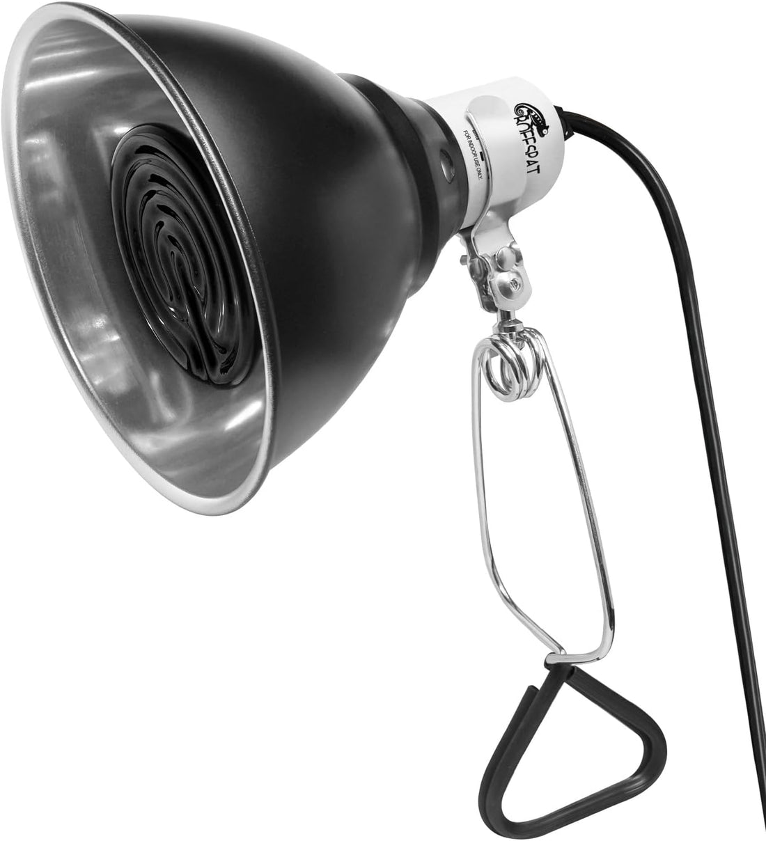 Reptile Lamp Bulb Fixture 5.5 Inch Deep Dome with Switch