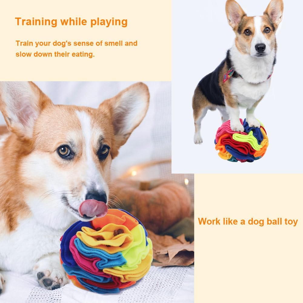 Ablechien Snuffle Ball - Snuffle Ball for Small Dogs