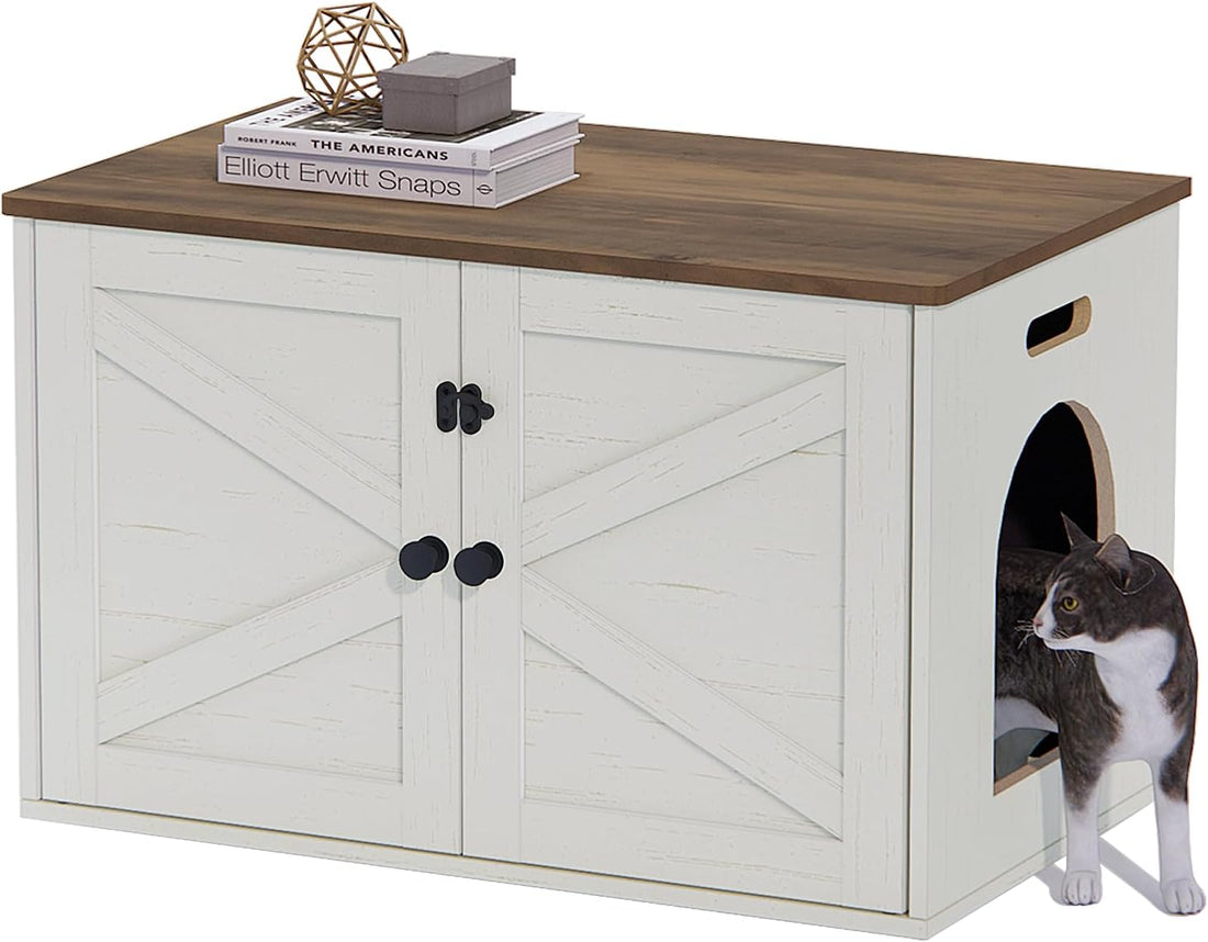Timberer Cat Litter Box Enclosure