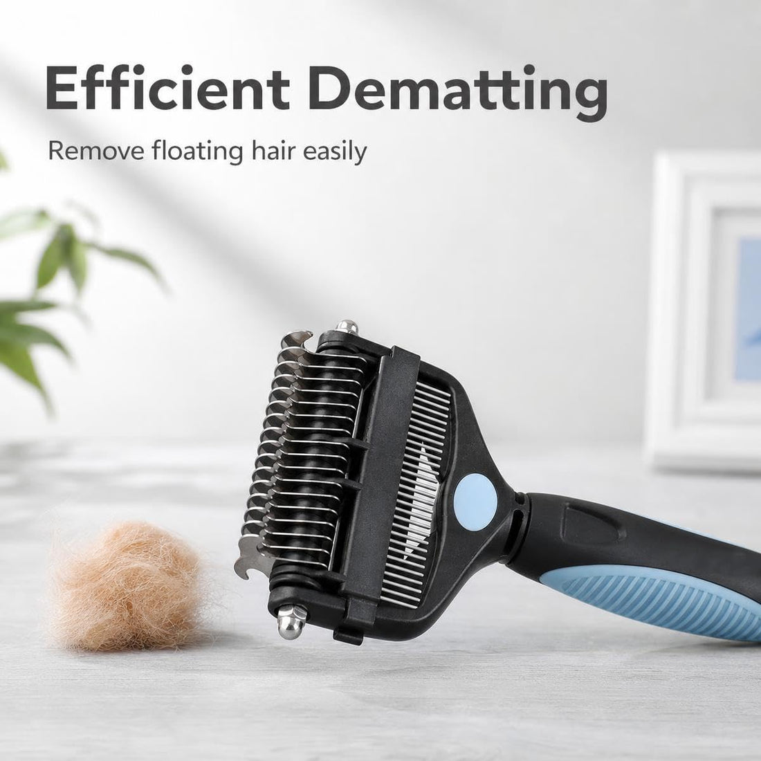 3-in-1 Pet Grooming Tool Dematting Comb Undercoat Rake Deshedding