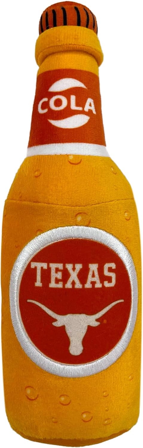 NCAA Notre Dame Fighting Irish Beer Bottle Plush Dog & CAT Squeak Toy
