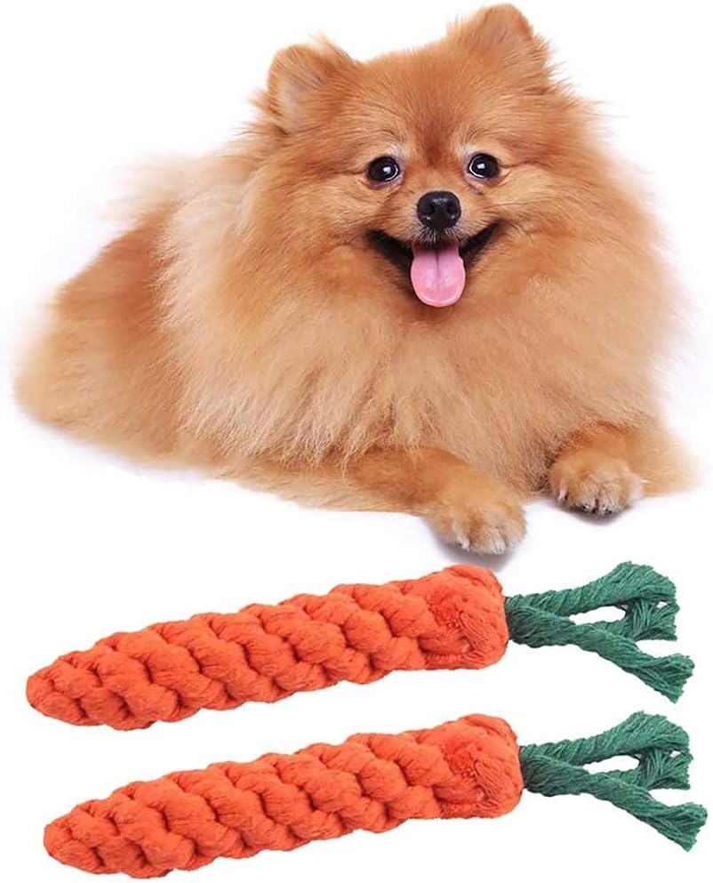 HESUILONG Dog Toys 3 PCS Puppy Teething Chew Toys,Dog Rope Toys,Cat