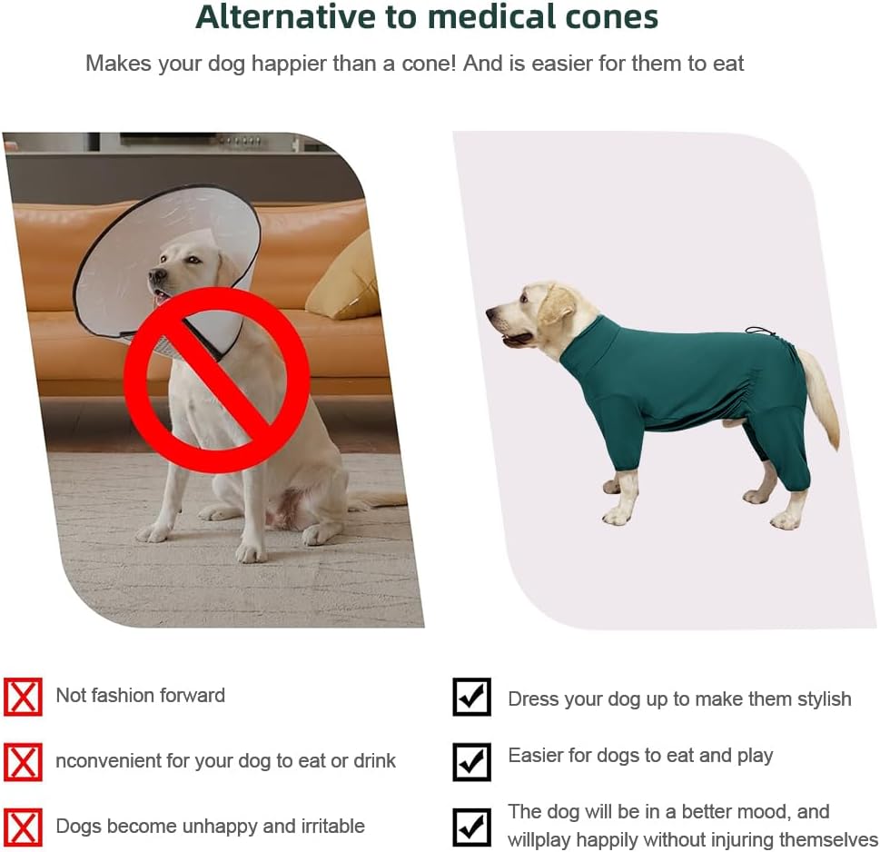 Dog Pyjamas PJS Sweater Clothes and Home Clothing Suitable for Medium