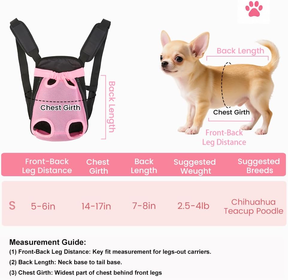 Inspack Dog Backpack Carrier/Cat Carrier