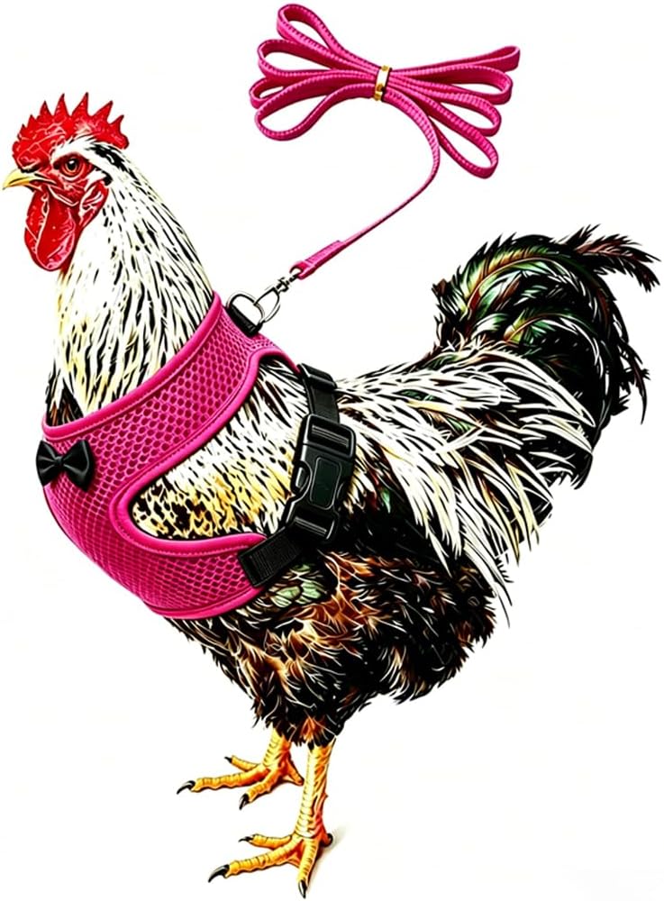 Adjustable Chicken Harness and Leash