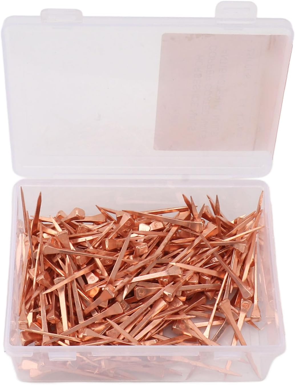 Pssopp Horseshoe Nails 250 Count Copper Plated 47.5mm E4