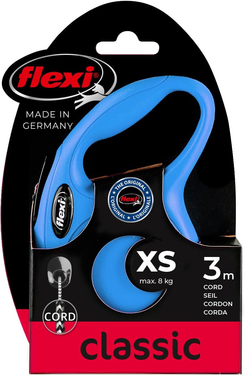 Automatic Leash Flexi New Classic Cat XS 3 M Pink Line
