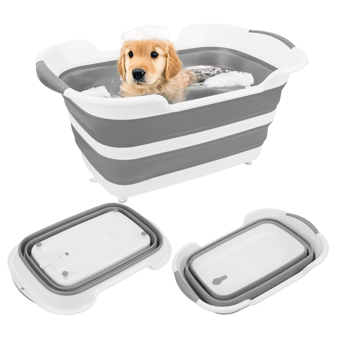 7.1 Gal/27L Multipurpose Collapsible Dog Bathtub
