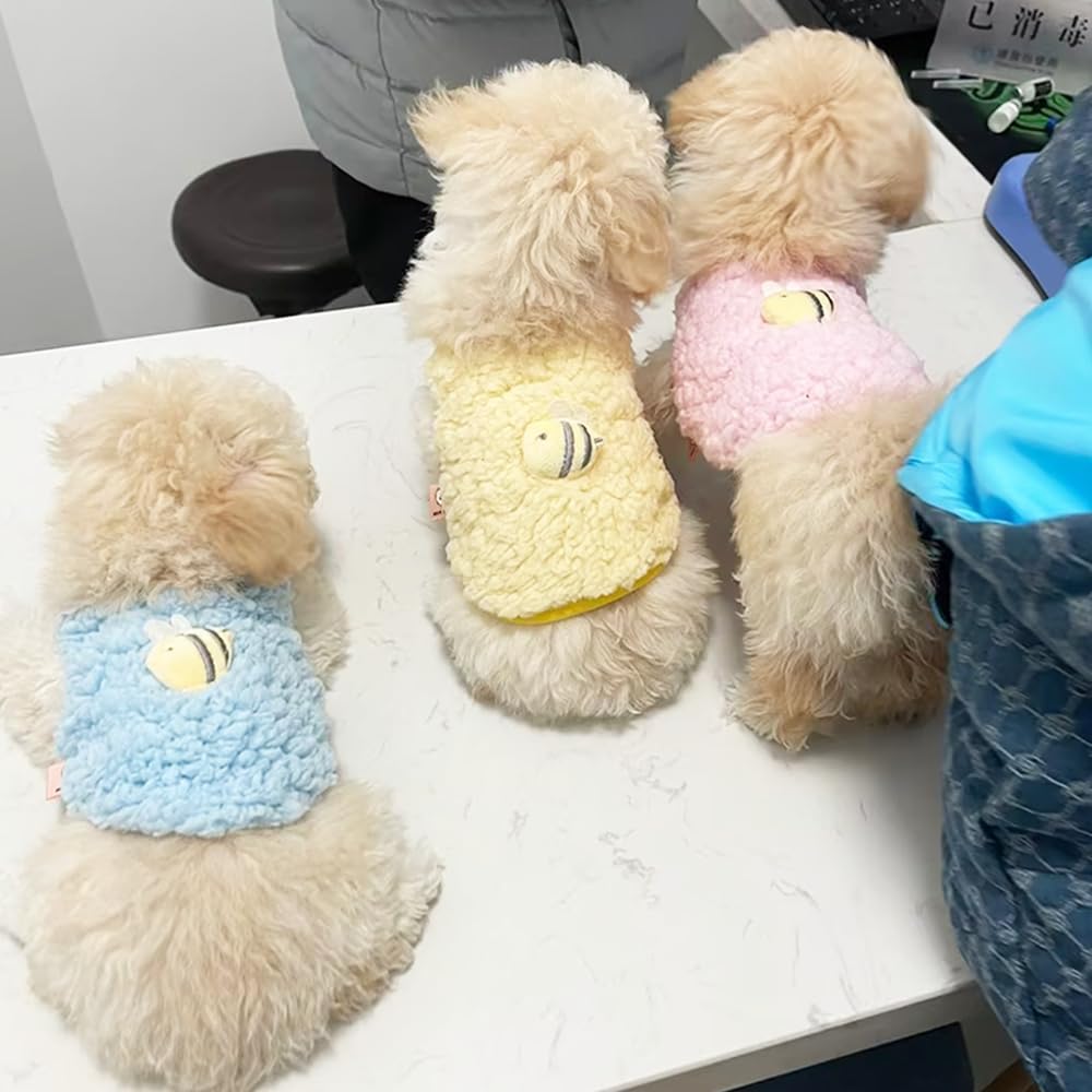 ANIAC 3PCS Extra Small Dog Clothes Girl Boy XXXS Dogs Sweater