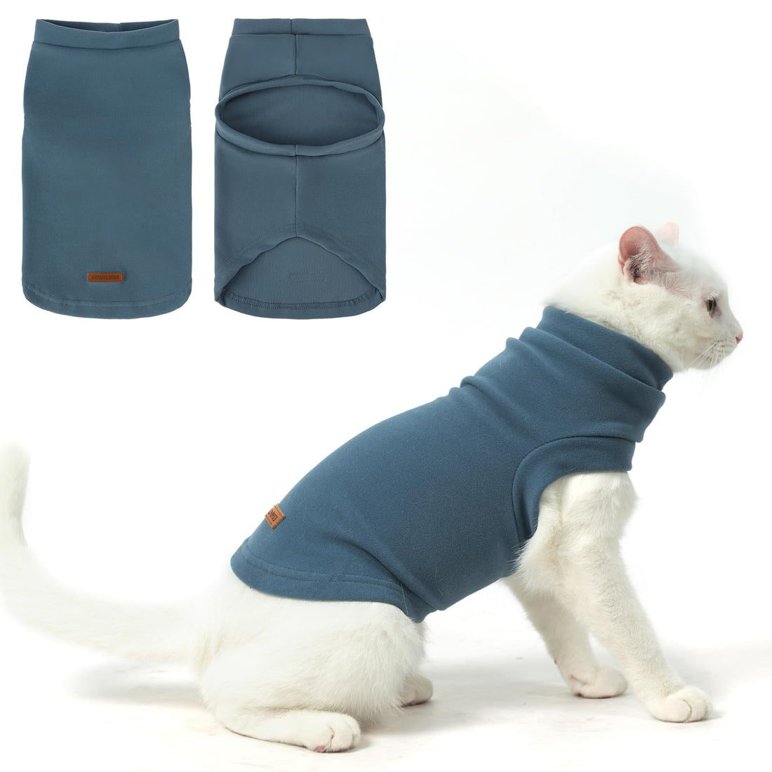 EXPAWLORER Soft Cat Sweater - Sweaters for Cats Only Warm Kitten