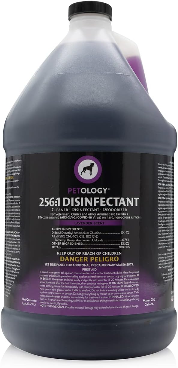 Petology 256:1 Pet Disinfectant and Deodorizer, Fresh and Clean