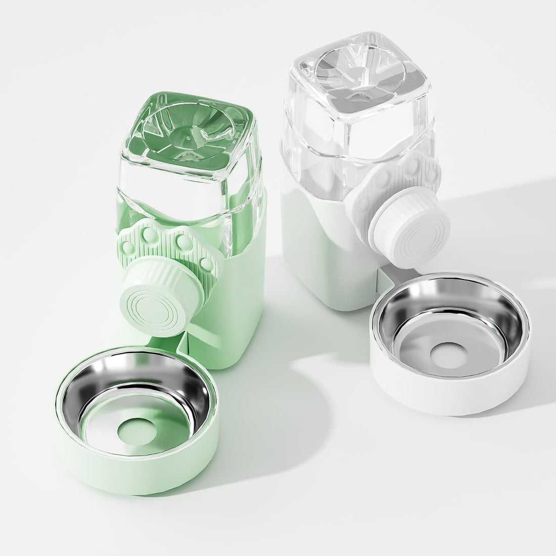 Bird Water Feeder with Stainless Steel Tray and Auto Refill