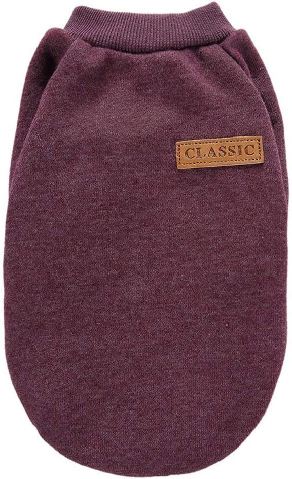 Dog Sweaters for Small Dogs, Soft Fleece Puppy Clothes