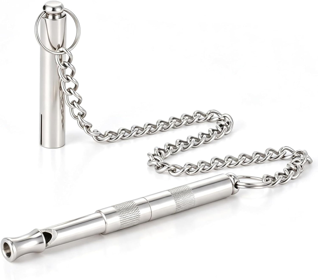 Dog Training Whistle to Stop Barking, Quiet & Adjustable Frequency