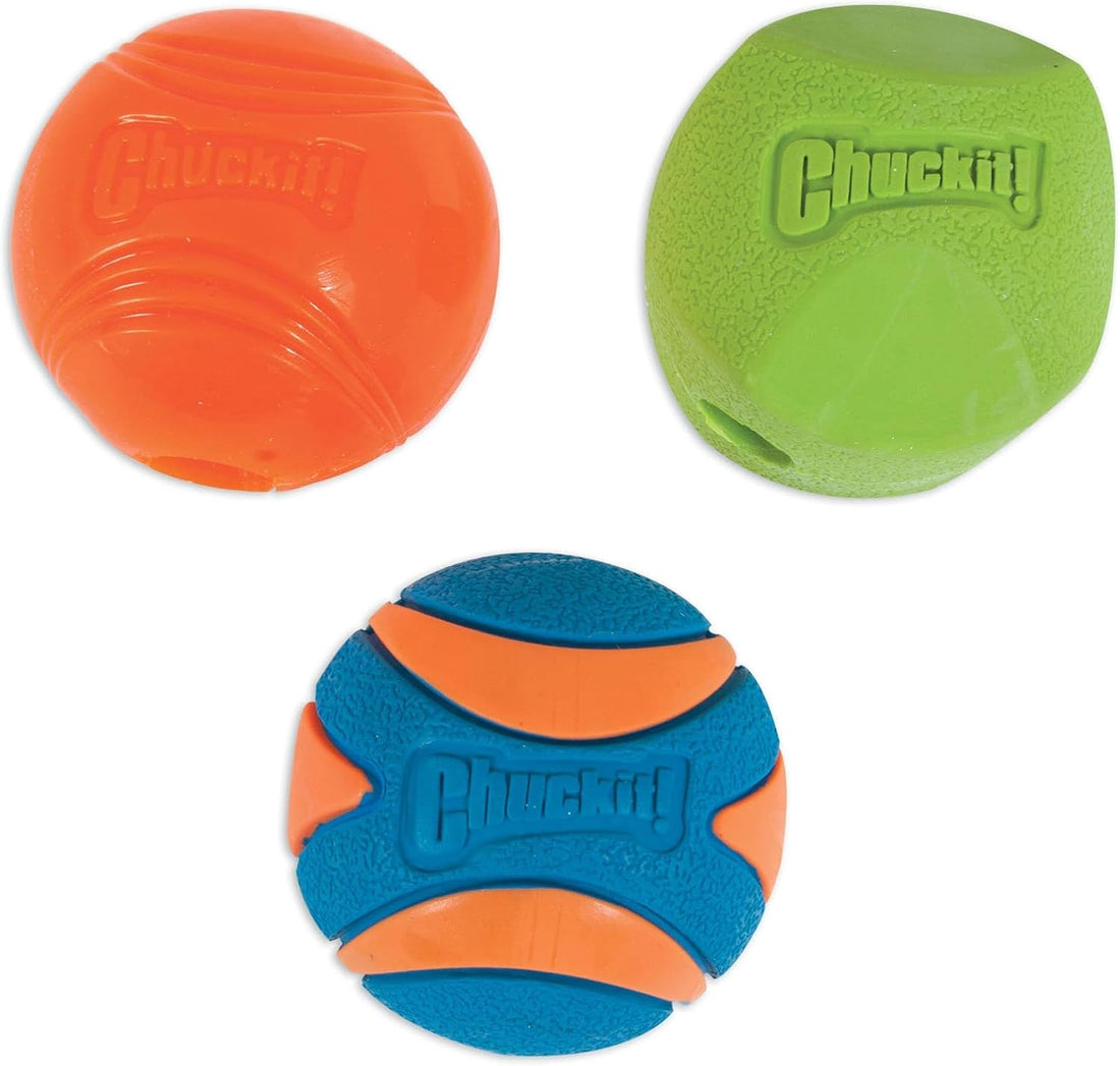 Chuckit! Ultra and Rugged Dog Balls, High-Bounce Fetch, Medium
