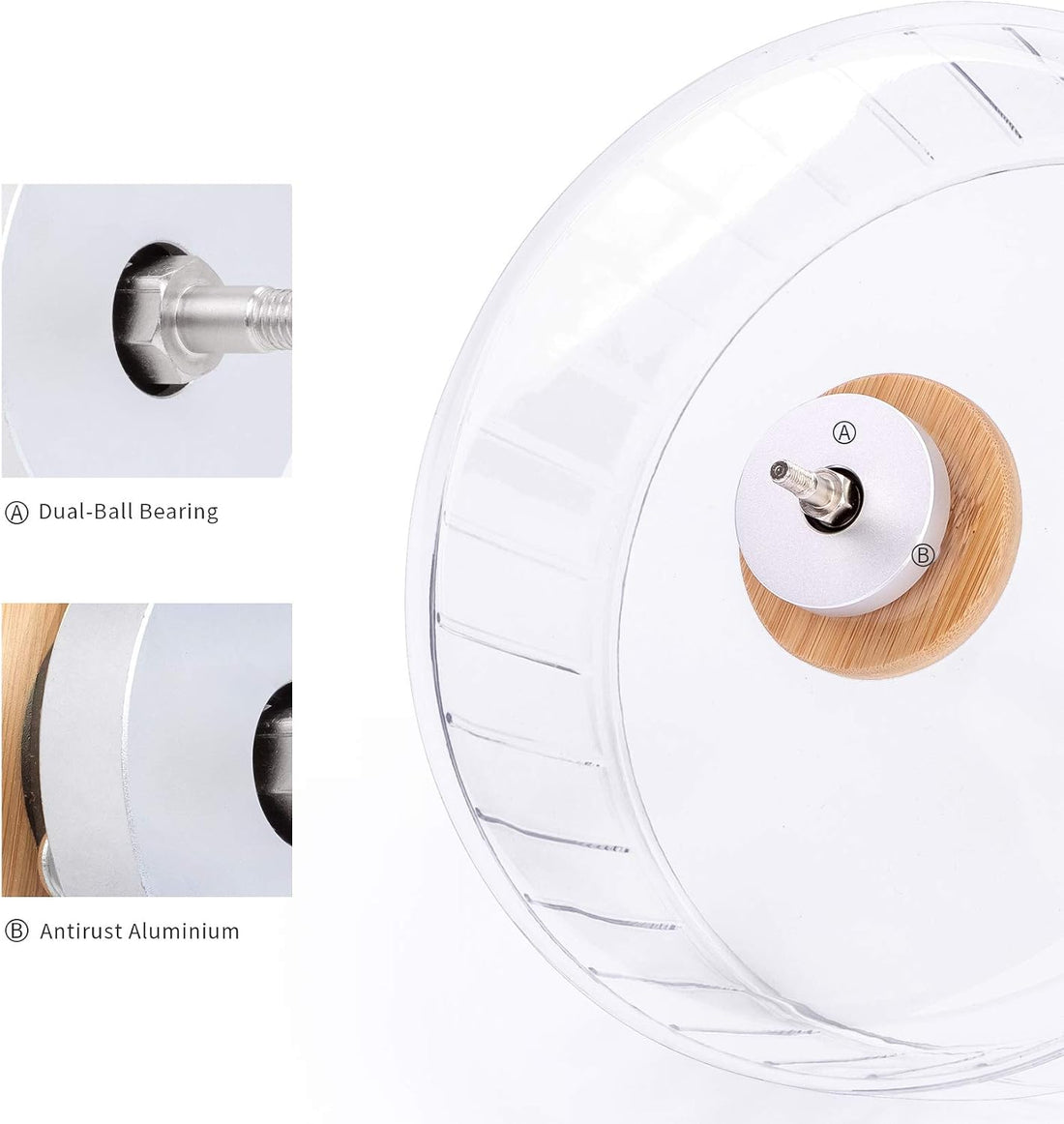Niteangel Super-Silent Hamster Exercise Wheels
