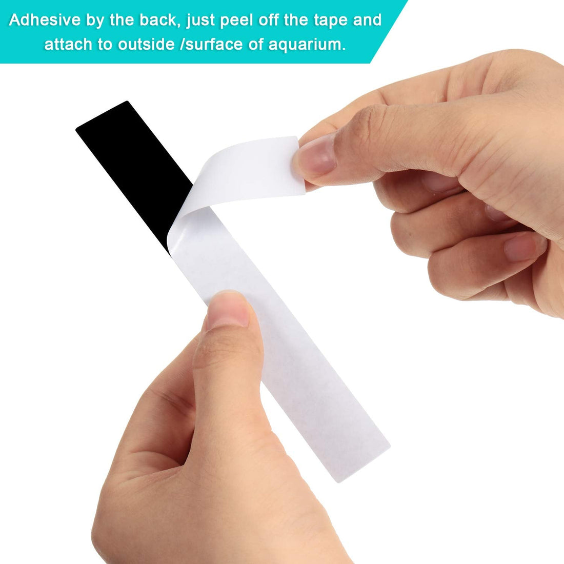 BBTO 20 Pcs Aquarium Thermometer Sticker Temperature Strip for Fish