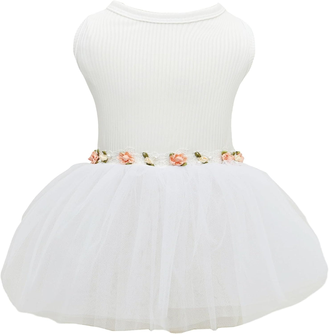CuteBone Black Tulle Skirt Dog Wedding Bridesmaid Dress for Puppy