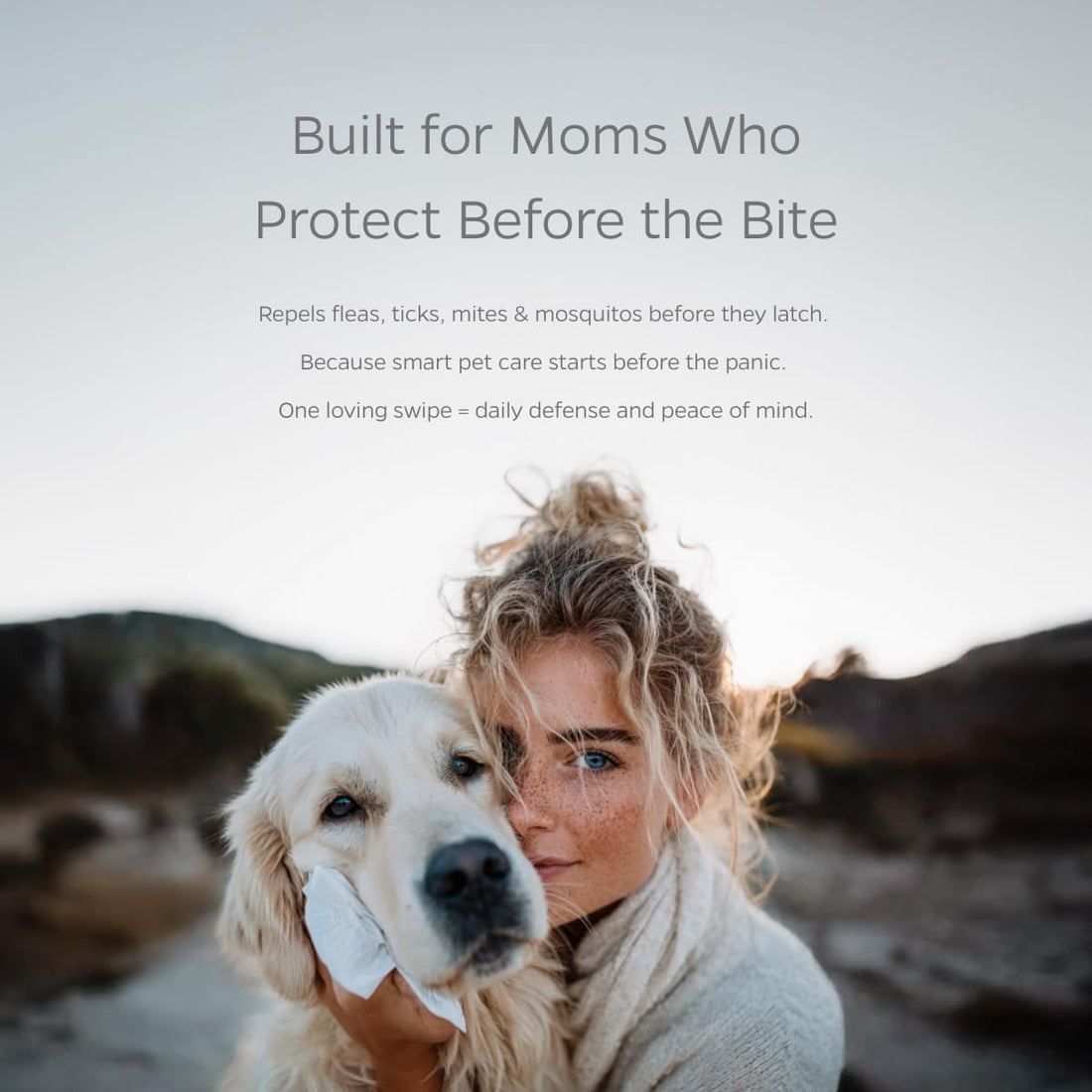 Flea & Tick Pet WiPees™ – 100 Natural Flea and Tick Prevention
