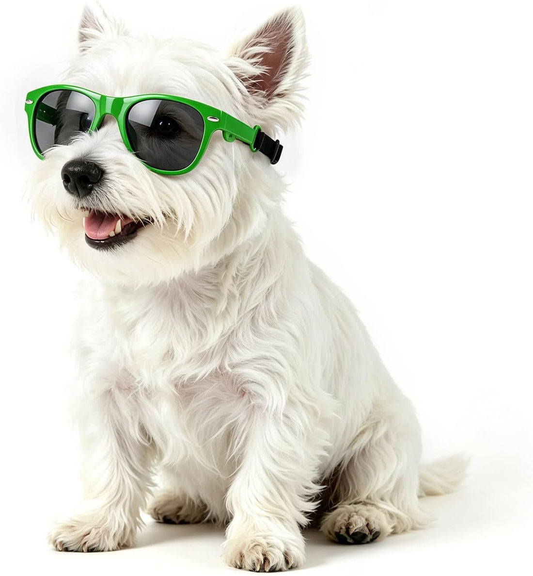 LESYPET Dog Sunglasses with Adjustable Strap Medium-Large Dog Glasses