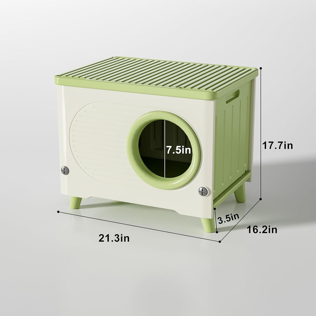 Outdoor Cat House, Extra Large Insulated Feral Cat Shelter