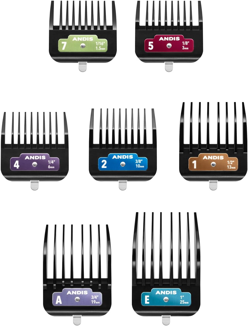 Andis 562014 Premium Clip Animal Comb Set – Built with Plastic