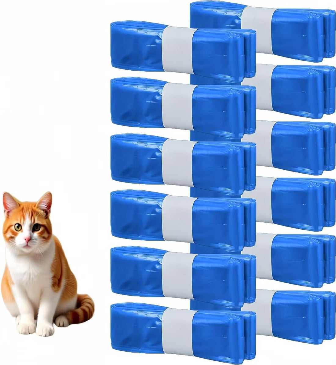 12 Pack Cat Litter refill Bags,Compatible with Genie Litter Refills
