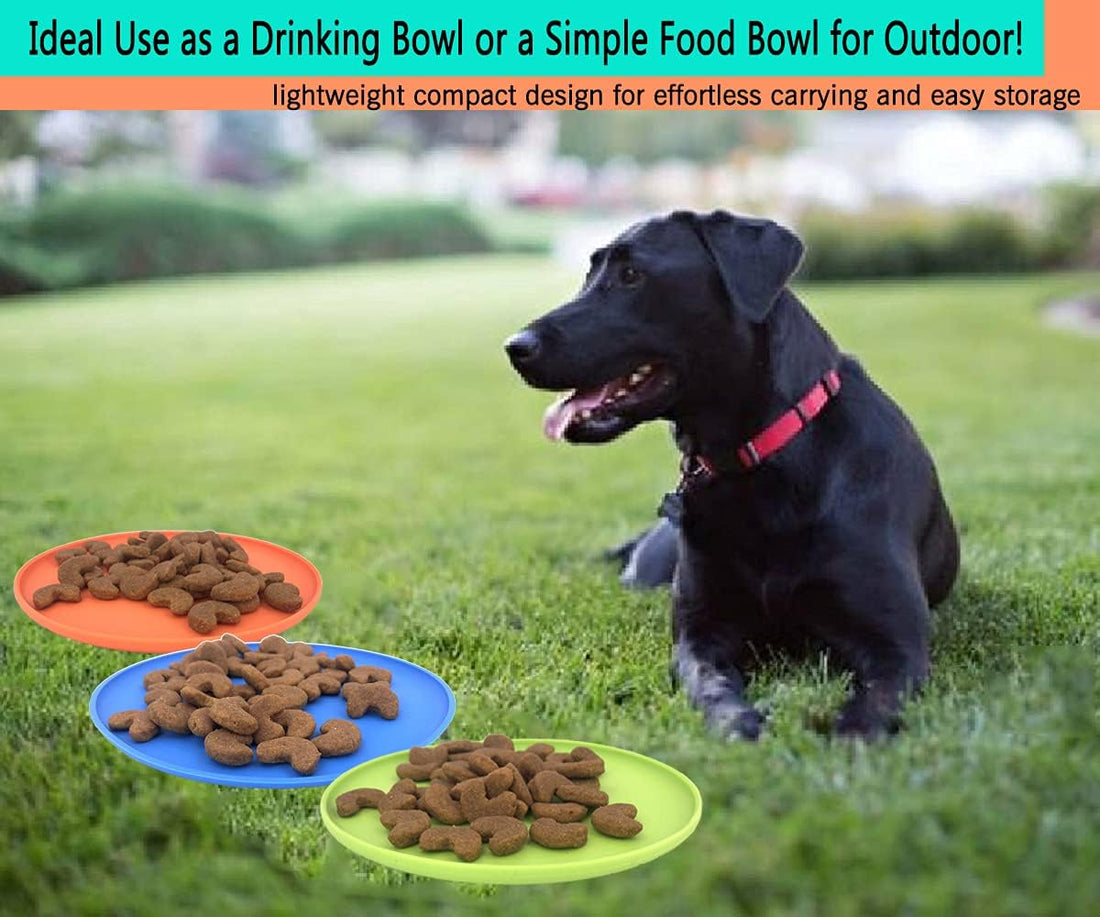 XIGOU Dog Flying Disc, 3 Pack Dog Flyer Toys